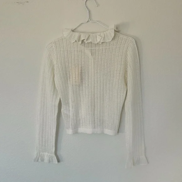 NWT Doen Odille Cardigan Salt - Picture 5 of 10